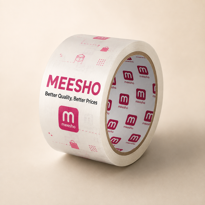 Meesho Premium Packing Tape (pack 6) 65 meter