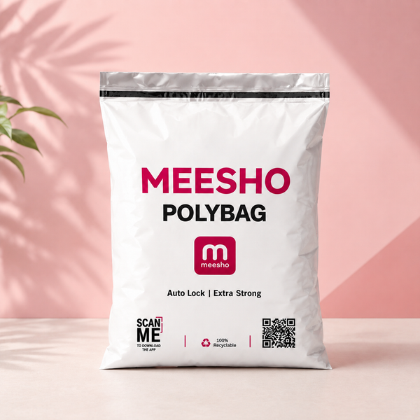Meesho ⁠Non Transparent Polybags | Self Adhesive Courier Bags